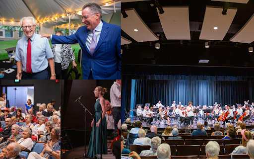 performing arts center opening night performance